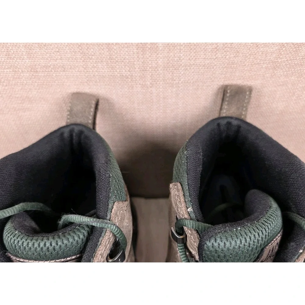 Duluth Trading Co. JackPine Brown Green Walking Hiking Boots Men's Size 13M